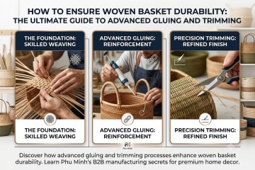 How to Ensure Woven Basket Durability: The Ultimate Guide to Advanced Gluing and Trimming